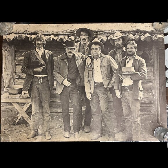 Vintage Butch Cassidy and the Sundance Kid Movie Poster Thick 9 mil Paper 31x22 - Picture 1 of 5
